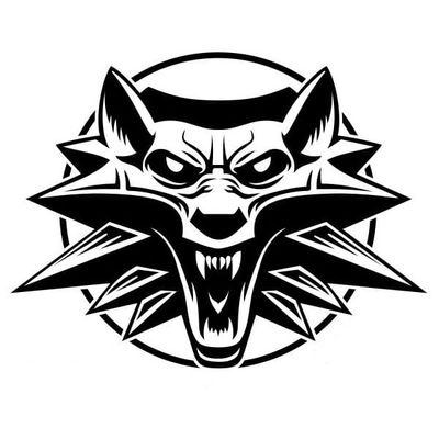 Nálepka Zaklínač - Logo