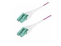 40m LC/UPC OM4 Fiber Cable OFNR Riser - OM4RLCLC40M