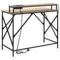 vidaXL Stôl Sonoma dub 100 x 50 x 86,5 cm Kompozitné drevo