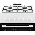 ELECTROLUX Kombinovaný sporák LKK520032W biely