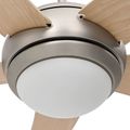 vidaXL Stropný ventilátor s osvetlením a diaľkovým ovládaním Ø 110 cm