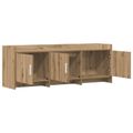vidaXL TV skrinka 130 x 33 x 47 cm Dub artisan Kompozitné drevo