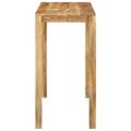 vidaXL Barový stôl 112x55x108 cm masívne mangovníkové drevo