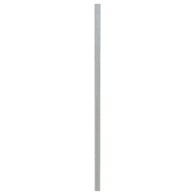 vidaXL Plotové stĺpiky 10 ks strieborné 150 cm pozinkovaná oceľ