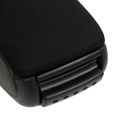 vidaXL Lakťová opierka do auta čierna 17x40x(31-49) cm ABS