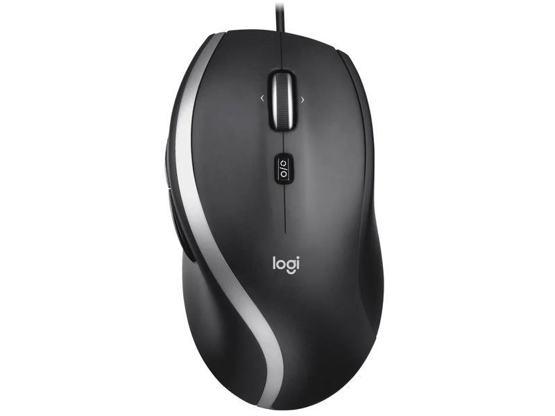 Logitech M500s/Kancelárska/Optická/Pre pravákov/4 000 DPI/Drôtová USB/Čierna