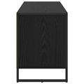 vidaXL TV skrinka 100 x 36 x 49.5 cm Čierny dub Kompozitné drevo