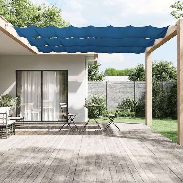 vidaXL Vertikálna markíza modrá 60x420 cm oxfordská látka