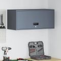 vidaXL Nástenná skriňa do garáže Antracit 80 x 33 x 35 cm