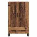 vidaXL Highboard Staré drevo 69,5 x 30 x 115 cm Kompozitné drevo