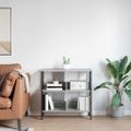 vidaXL Regál na knihy 4 úrovní 82 x 32 x 79 cm Kompozitné drevo