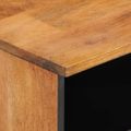 vidaXL TV skrinka 100x33x46 cm, mangový masív