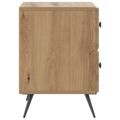 vidaXL Nočný stolík 2 ks Dub artisan 43 x 34,5 x 47,5 cm