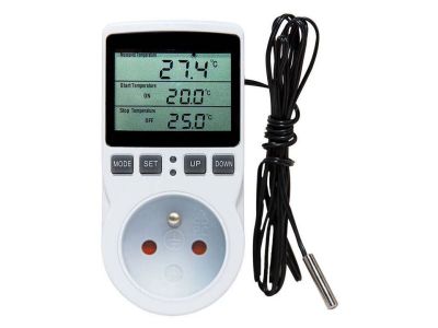 Zásuvkový termostat s časovačom KT3100