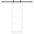 vidaXL Posuvné dvere ORKDAL Biela 78 x 211 cm