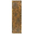 vidaXL Knižnica/priehradka tmavý dub 80x30x103cm spracované drevo