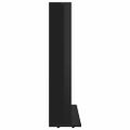 vidaXL Skrinka na CD, lesklá čierna 100x23x89,5 cm, kompozitné drevo