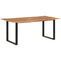 vidaXL Jedálenský stôl 180x90x76 cm masívne akáciové drevo