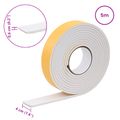 vidaXL Samolepiaca penová páska 20 ks Biela 40mm x 5m CR Pena