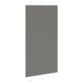 vidaXL plisovaná roleta antracitová 110x200 cm Šírka látky 109,4 cm