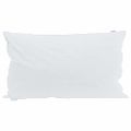 vidaXL Vankúš 2 ks 40 x 80 cm Perie Biela