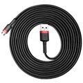 Baseus Cafule Micro USB kábel 2A 3 m (čierny+červený)