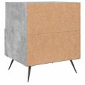vidaXL Nočný stolík betónovo sivý 40x35x47,5 cm kompozitné drevo