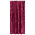 vidaXL Sametové závesy 2 ks vínovo červená 175 x 140 cm Zamat