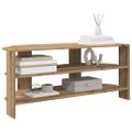 vidaXL RohováTVskriňa 102x40,5x45cm Remeselný dub Kompozitné drevo