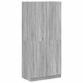 vidaXL Šatník sivý dub sonoma 90x52x200 cm spracované drevo