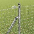 vidaXL Európsky plot s hrotmi 10 x 1,6 m Pozinkovaná oceľ Strieborná