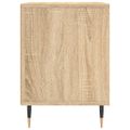 vidaXL Nočné stolíky 2 ks dub sonoma 40x35x50 cm kompozitné drevo