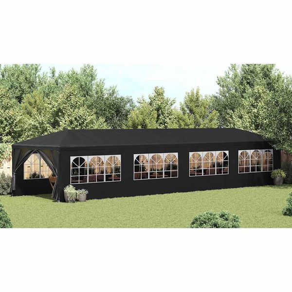 vidaXL Párty stan 3x12 m, antracitový