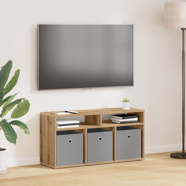 vidaXL Nízka skriňa so zásuvkou Remeselný dub 87 x 27,5 x 43 cm