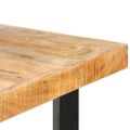 vidaXL Barový stôl 180x70x107 cm surové mangovníkové drevo