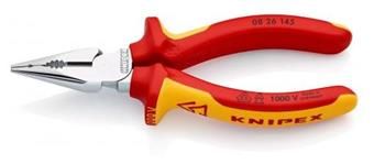 Knipex, 08 26 145, Kombinované úzke ploché klešty