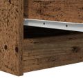 vidaXL Komoda staré drevo 29,5x34x76 cm kompozitné drevo