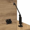 vidaXL Lavica na topánky dub artisan 60x30x45 cm kompozitné drevo