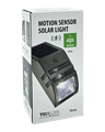 LED solárne svetlo so senzorom pohybu TRIXLINE TR 618 strieborné