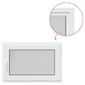 vidaXL Otočné a sklopné okno do suterénu RISOR 90 x 50 cm PVC a sklo
