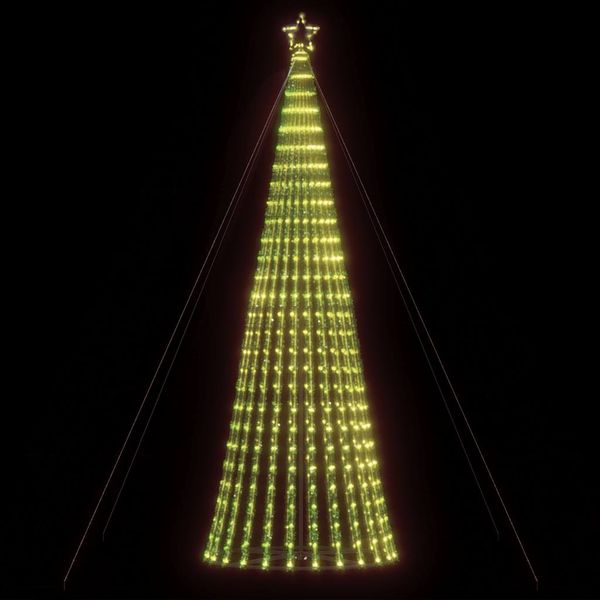 vidaXL LED vianočný stromček 1028 LED teplá biela 403 cm