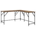 vidaXL Stôl Staré drevo Kompozitné drevo 149 x 149 x 75 cm