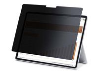 Computer Security Filter/Protector Blocks up to 51% Blue Light, Anti-Glare Finish (13SP-PRIVACY-SCREEN) - Filter pre zvýšenie súkromia k notebooku (horizontálny) - štvorsmerný - lepiaci - 13" - čierna - pre Microsoft Surface Pro 8, Pro 9, Pro X
