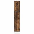 vidaXL Knižnica 40 x 30 x 155 cm Kompozitné drevo Dymová dub