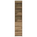 vidaXL Highboard Artisan Oak 37,5x35x180 cm Engineered Wood