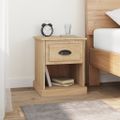 vidaXL Nočný stolík dub sonoma 39x39x47,5 cm spracované drevo