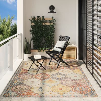 vidaXL Koberec ARBIZU vnútorný a vonkajší vintage dizajn 200x280 cm
