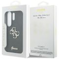 Puzdro Guess Fixed Glitter Big 4G Metal Logo pre Samsung Galaxy S26 Ultra čierne