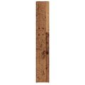 vidaXL Skrinky na CD 2 ks, staré drevo 21x16x93,5 cm, kompozitné drevo