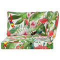 vidaXL Vankúš na vonkajšiu pohovku Polyester farebné 68,5 x 68,5 cm